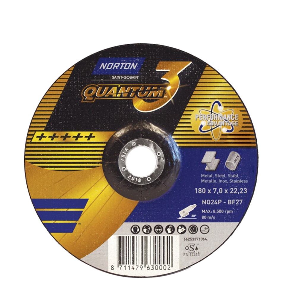 NORTON │Quantum 3 Schruppscheiben 125x 7,0 mm
