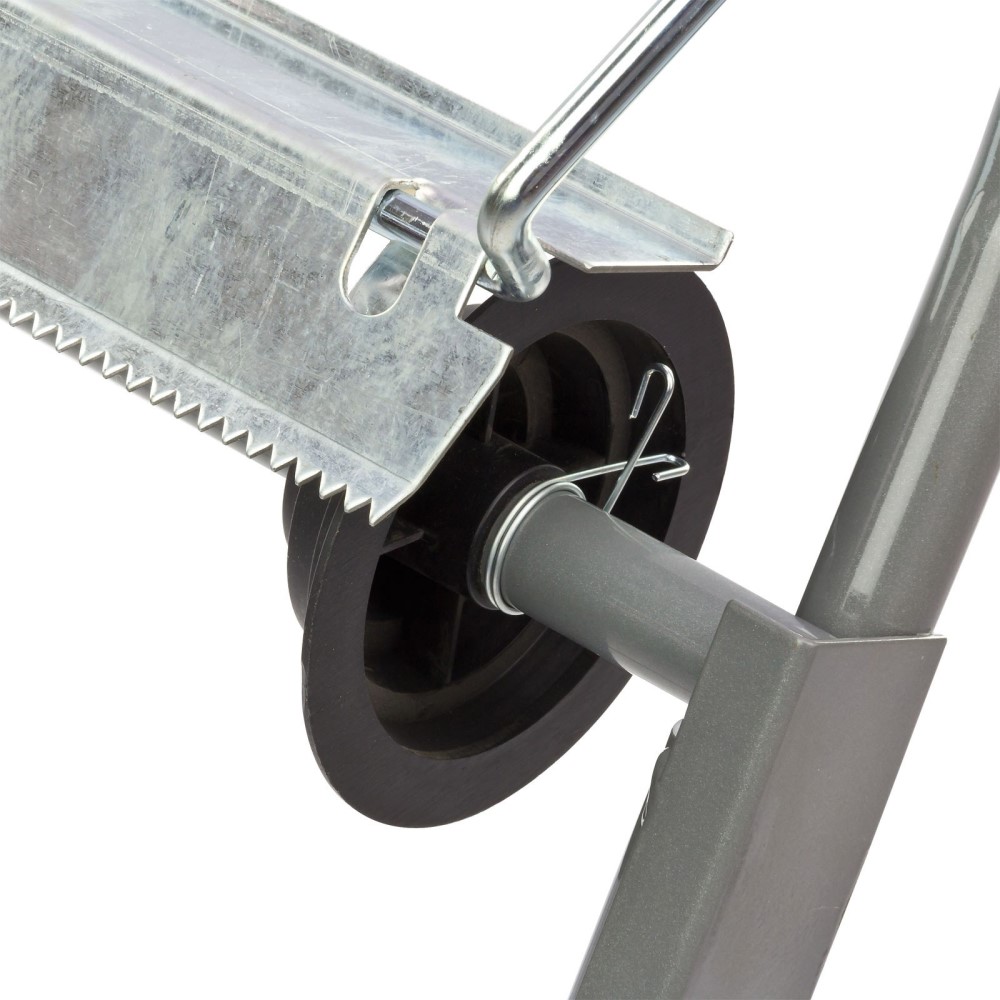 Putztuchrollen-Bodenständer 40 cm Metall